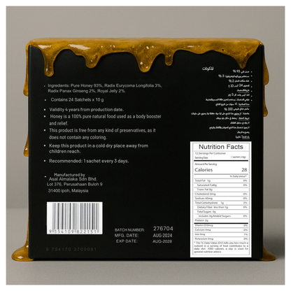 Asian Dragon Honey Sample (24 Pack Box)